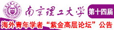 大逼影院看看逼南京理工大学第十四届海外青年学者紫金论坛诚邀海内外英才！